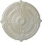 Ekena Millwork Attica Ceiling Medallion (Fits Canopies up to 3 3/4"), Hand-Painted Flash Blue, 39 1/2"OD x 2 1/2"P CM39ATFBS - alternate 1